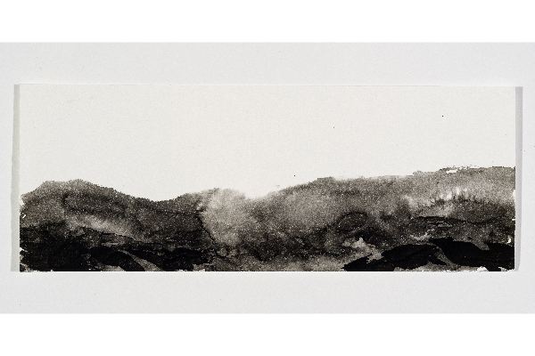Making Space V, encre sur papier Strathmore Watercolour, 12x5p.